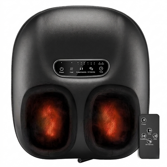 Shiatsu Foot Massager with Heat for Neuropathy Tired Foot Blood Circulation -  Deep Kneading Massage for Tired Feet, Mothers Day Gifts for Mom Women, Fathers Day Gifts for Men Dad